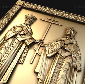 3D model St. Constantine and Helena (STL)